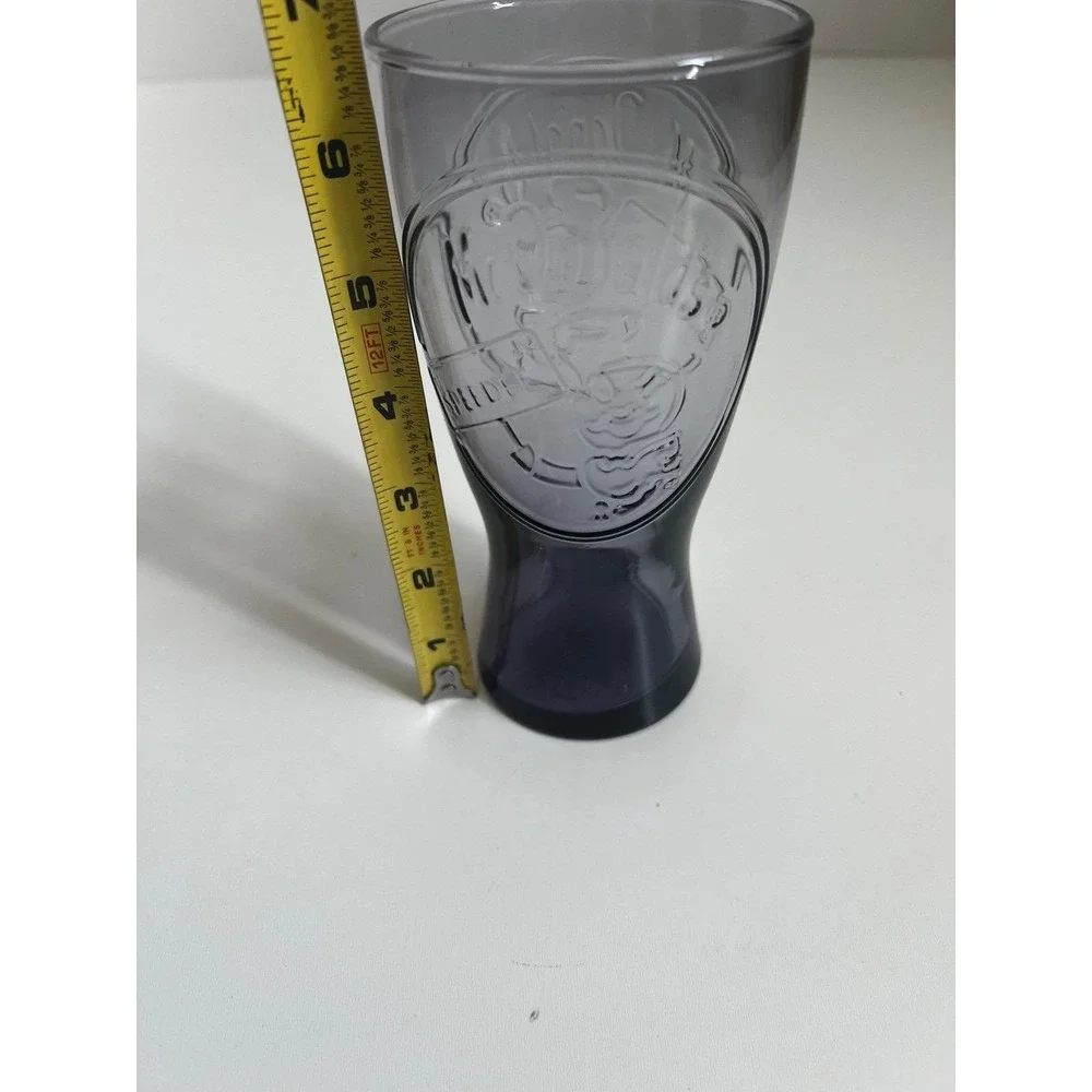 McDonald's Retro 1955 Speedy Hamburger Coke Purple‎ Glass